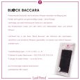 Black Baccara Einzelboxen